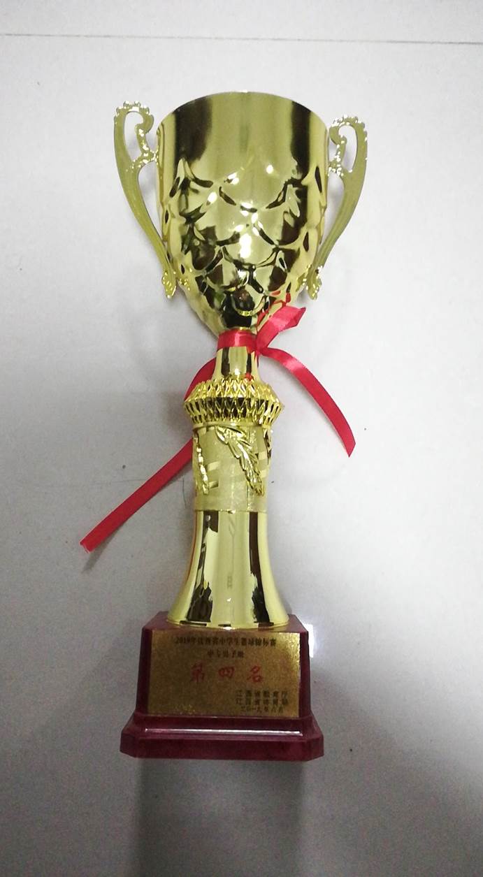 2019年江西省中学生篮球锦标赛 获（中专组）第四名